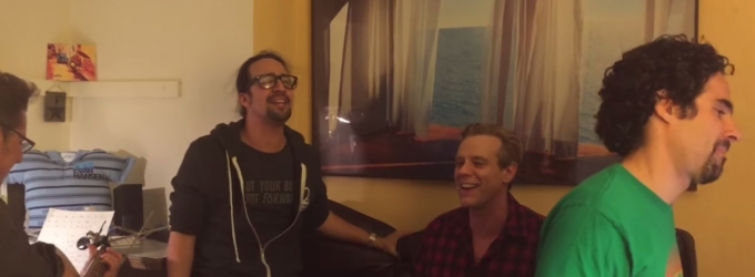 STAGE TUBE: Adam Pascal Joins Lin-Manuel Miranda for 'What You Own' in Surprise… Video
