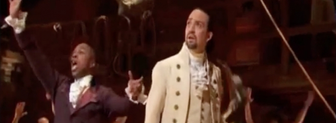 STAGE TUBE: HAMILTON Cast Blows Away GRAMMYs Audience with Musical's Opening Number Video