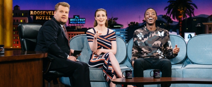 VIDEO: Gillian Jacobs and Jerrod Carmichael Visit LATE LATE SHOW Video