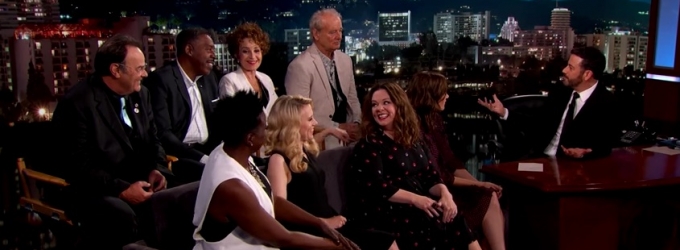 VIDEO: Who You Gonna Call? Past & Present GHOSTBUSTERS Cast Members Unite on 'Kimmel' Video