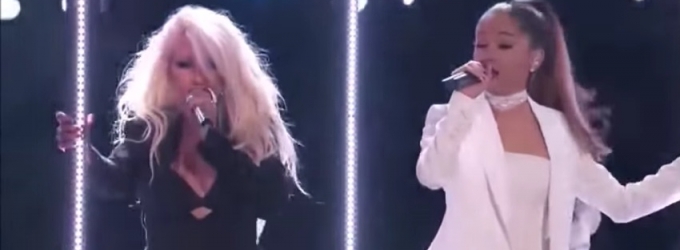 VIDEO: Ariana Grande & Christina Aguilera Duet on 'Dangerous Woman' on THE VOICE Video