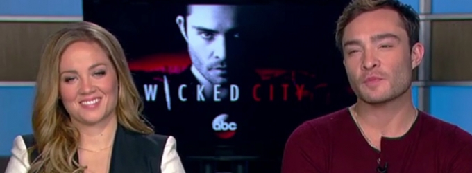 TV Exclusive: Erika Christensen & Ed Westwick Chat WICKED CITY Killer Couple Video