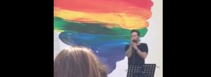 STAGE TUBE: Matt Cardle Sings 'Bring Him Home' in Honor of Orlando Victims at West… Video
