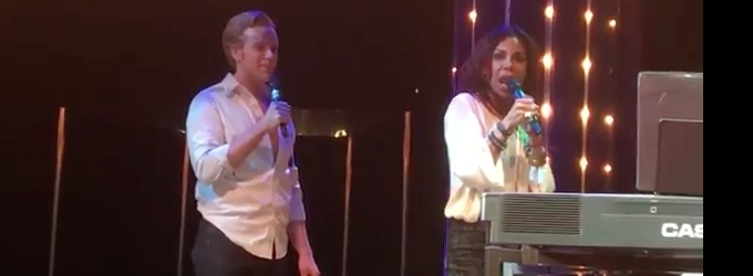 STAGE TUBE: Daphne Rubin-Vega and Adam Pascal Reunite for 'Light My Candle' at… Video