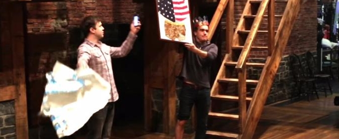VIDEO: Long May He Reign! HAMILTON's Taram Killam Re-Coronates Broadway's New King… Video