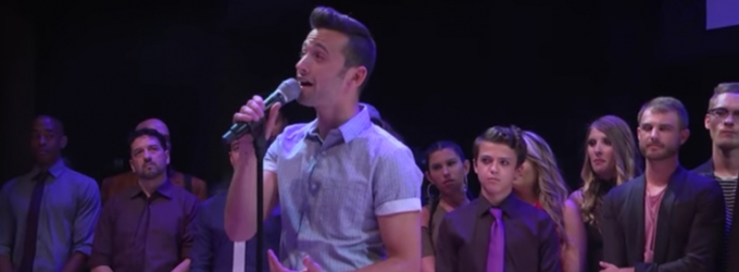 STAGE TUBE: Daniel Quadrino and Company Sing 'Imagine' at 2016 Broadway Sings for… Video