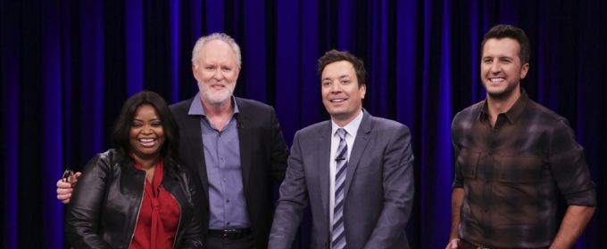 VIDEO: Octavia Spencer, John Lithgow & Luke Bryan Play 'Catchphrase' on TONIGHT Video