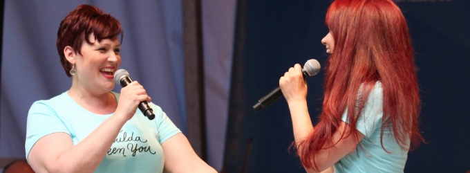 TV: IT SHOULDA BEEN YOU's Sierra Boggess and Lisa Howard Make Shubert Alley Perfect! Video