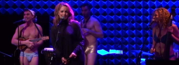 STAGE TUBE: Alice Ripley, Nick Adams & More Sing with The Skivvies at Joe's Pub! Video