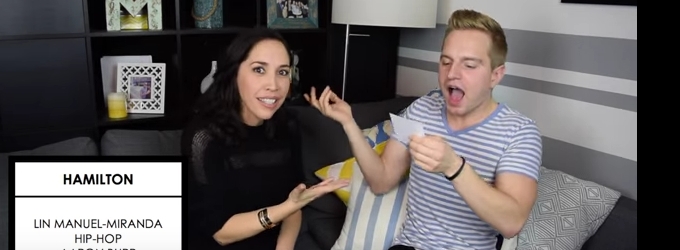 STAGE TUBE: ON YOUR FEET's Andrea Burns Plays 'Broadway Taboo' with Tyler Mount Video