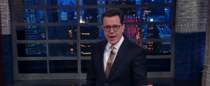 VIDEO: Stephen Colbert Examines Rachel Maddow's 'Leak' of Trump's Tax Returns Video