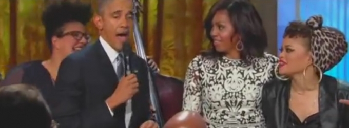 VIDEO: President Obama Leads Sing-Along at Ray Charles Tribute Video