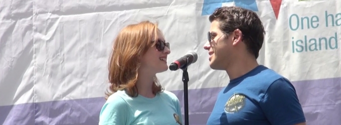 TV: Watch AMAZING GRACE Company Sing an Anthem in Bryant Park! Video