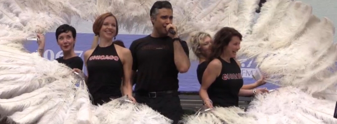 TV: Bryant Park Gets Spicier with the Help of CHICAGO's New Leads! Video