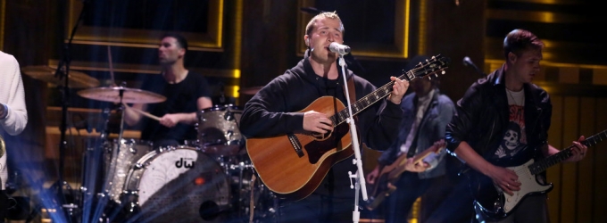 VIDEO: Mike Posner Performs 'Be As You Are' on TONIGHT SHOW Video