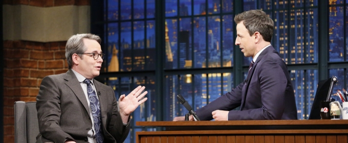 VIDEO: Matthew Broderick Talks Playing Michael Brown in Upcoming Hurricane Katrina… Video