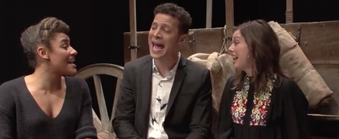 STAGE TUBE: Watch Margo Seibert, Ariana DeBose and Justin Guarini Unite and Stand… Video