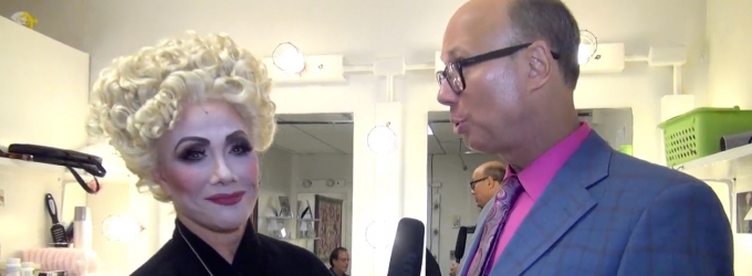 TV Exclusive: BACKSTAGE WITH RICHARD RIDGE- Watch Michele Lee Transform Into Madame… Video