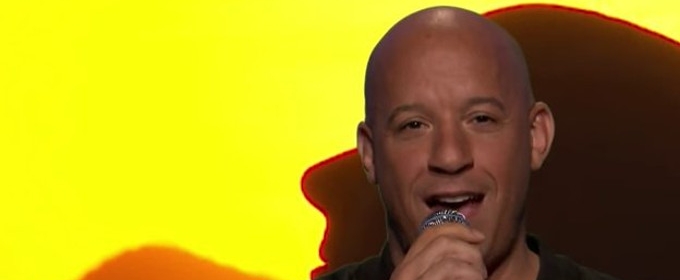VIDEO: Vin Diesel Does Karaoke to 'Lean on Me' on TONIGHT SHOW Video