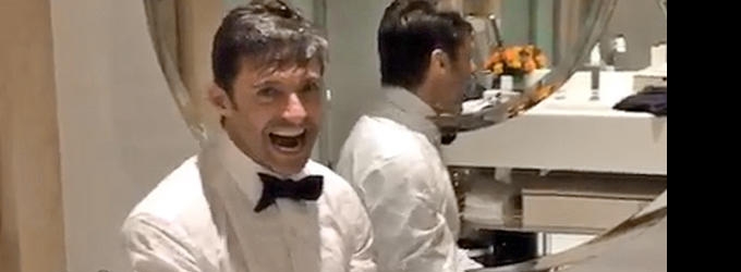 VIDEO: Hugh Jackman Takes on the ALS Ice Bucket Challenge... Again! Video