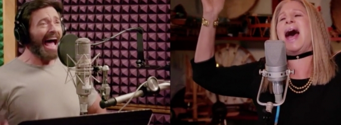 STAGE TUBE: Barbra Streisand Talks Working with Hugh Jackman on 60 Minutes Video