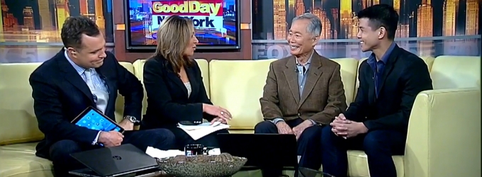 STAGE TUBE: ALLEGIANCE Stars George Takei and Telly Leung Chat New Musical and More Video