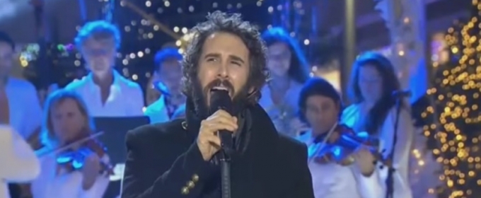 VIDEO: Josh Groban Performs Holiday Classic on NBC's CHRISTMAS IN ROCKEFELLER CENTER Video