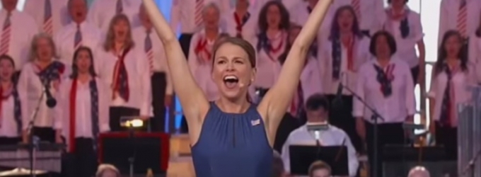 VIDEO: Sutton Foster Opens PBS's A CAPITOL FOURTH with Patriotic Medley Video