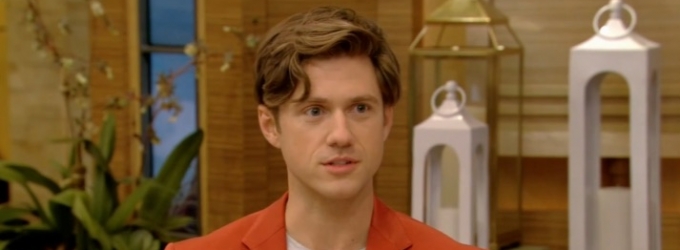 VIDEO: Aaron Tveit Talks Presenting on This Year's TONY AWARDS on 'Live' Video