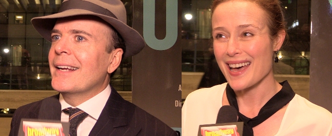 TV: Richard Ridge Chats Up the Stars of Lincoln Center's OSLO on Opening Night Video