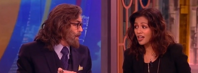 VIDEO: GALAVANT's Timothy Omundson & Karen David Serenade Co-hosts on 'The View' Video