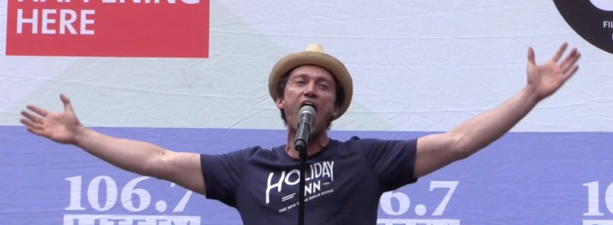 TV: HOLIDAY INN Brings the Blue Skies to Bryant Park! Video