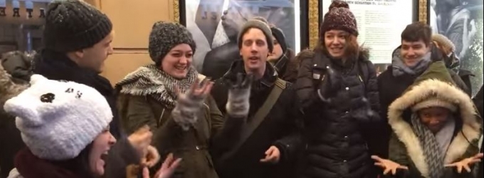 STAGE TUBE: More Videos! SPRING AWAKENING Cast Holds Impromptu Street Performance Video