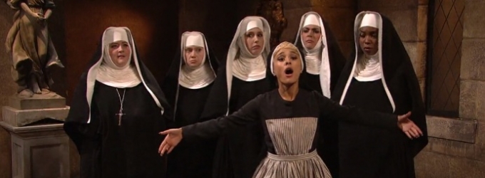 VIDEO: Ariana Grande Channels SOUND OF MUSIC, Britney Spears & More on SNL Video