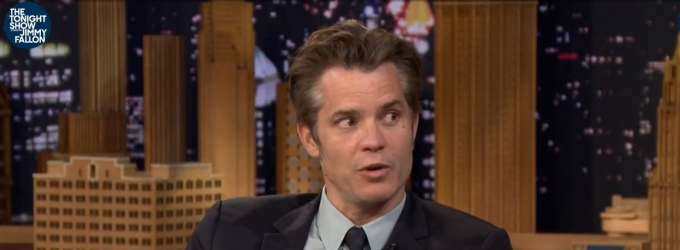 VIDEO: Timothy Olyphant Talks New Play HOLD ON TO ME DARLING: 'It's Painfully Funny!' Video