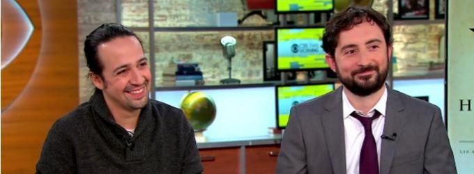 VIDEO: Lin-Manuel Miranda & Jeremy McCarter Talk New Book 'HAMILTON: The Revolution' Video