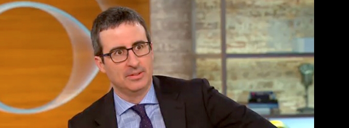 VIDEO: John Oliver: 'Trump's an Open Book and Doesn't Have Many Interesting Words in… Video