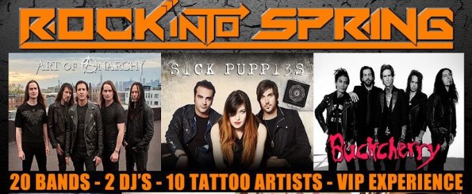 New Additions To Rock Into Spring; Set Times Announced