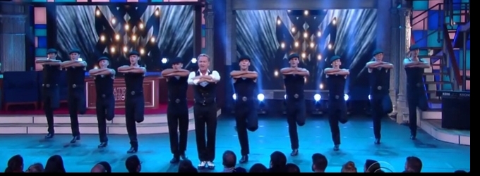 STAGE TUBE: Michael Flatley and LORD OF THE DANCE Cast Wow THE LATE SHOW Audience… Video