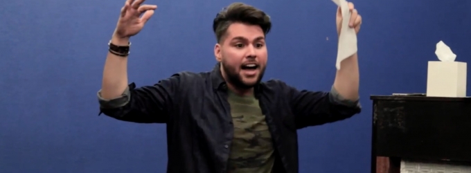 TV Exclusive: Cesar Rocha, CSA Auditions for Usnavi on TURNING THE TABLES Video