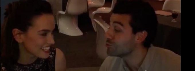 VIDEO: STAR WARS' Daisy Ridley and Oscar Isaac Get in the Holiday Spirit with… Video