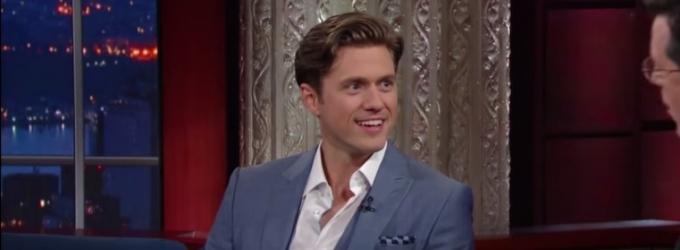 VIDEO: Presenter Aaron Tveit Talks TONY Preparation on LATE SHOW Video