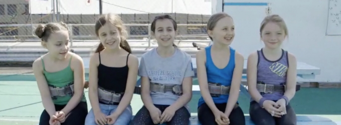 TV: The Matildas Learn How To... Fly Trapeze! Video
