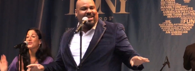 TV: ALADDIN's James Monroe Iglehart Shakes Up 'Friend Like Me' at Stars in the Alley! Video