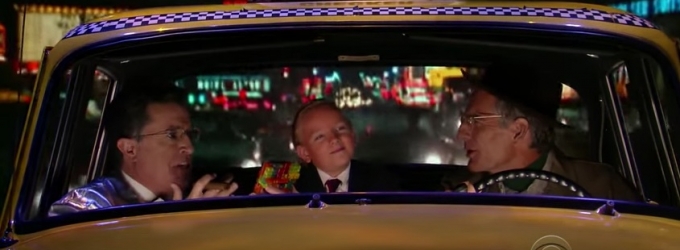 VIDEO: Scott Bakula & Stephen Colbert Take 'Quantum Leap' to Meet a Young Donald… Video