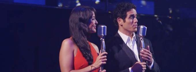 STAGE TUBE: ALADDIN's Adam Jacobs and Courtney Reed Cover Ed Sheeran's 'Thinking Out… Video