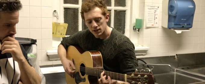 TV: BAGHDADDY's Ethan Slater Sings in the Kitchen with Brandon Espinoza & Claire… Video