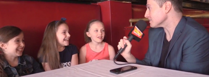 ON THE SCENE with Randy Rainbow: Catching Up with MATILDA's Little Leading Ladies! Video