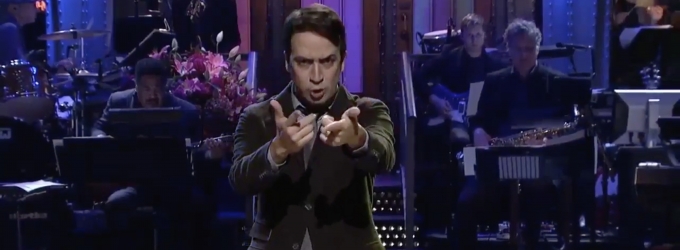 Stage Tube: Watch Lin-Manuel Miranda's SNL Opening Number Video