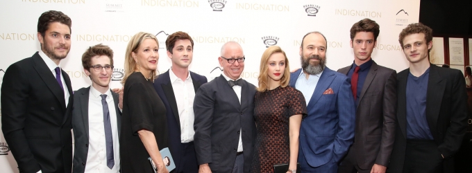 TV: On the Red Carpet for the NYC Premiere of INDIGNATION with Broadway Vets Danny… Video